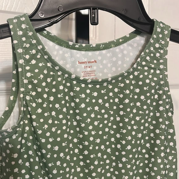 HONEY MARK KIDS SWIM ROMPER VARIOUS SIZES NWT HONEYMARK SWIM SUIT - Picture 3 of 5